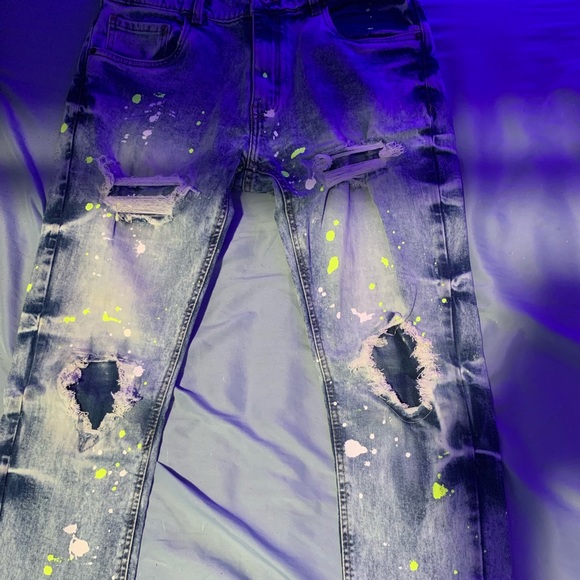 Another Hype Piece Splatter Pants - Picture 2 of 4